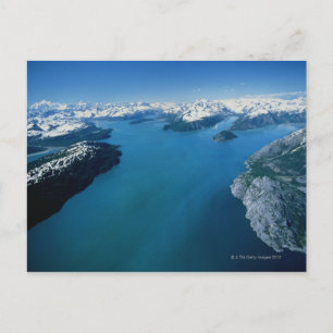 USA,Alaska,Glacier Bay National Park,flyg view Vykort