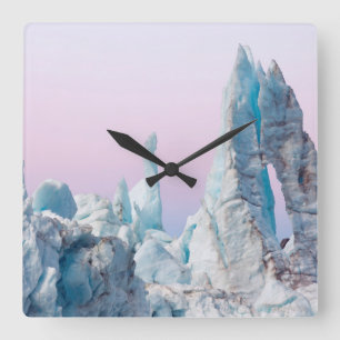USA, Alaska, Glacier Bay Nationalpark. Margerie Fyrkantig Klocka