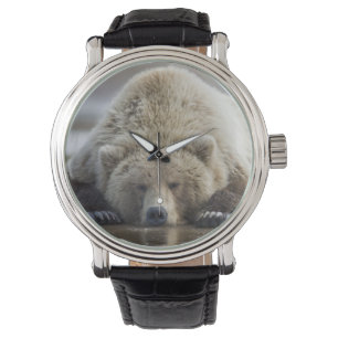 USA, Alaska, Katmai Nationalpark, Brunbjörn Armbandsur