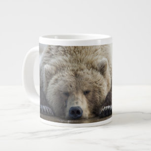 USA, Alaska, Katmai Nationalpark, Brunbjörn Jumbo Mugg