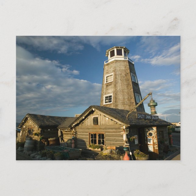 USA, ALASKA, KENAI PENINSULA, HOMER: Homer Spit Vykort (Framsida)