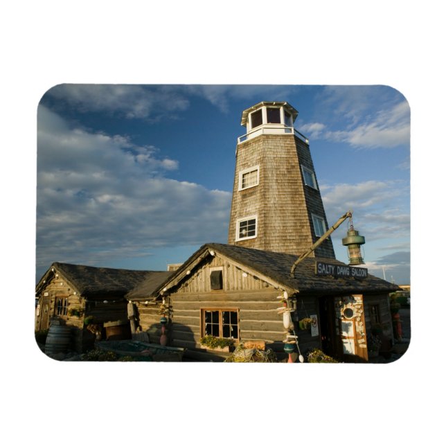 USA, ALASKA, KENAIHALVÖN, HOMER: Homer Spit Magnet (Horisontell)