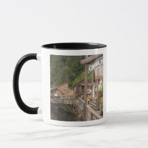 USA, Alaska, Ketchikan, Creek Street, centrum Mugg