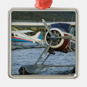 USA, ALASKA, Sydöstra Alaska, KETCHIKAN: Julgransprydnad Metall