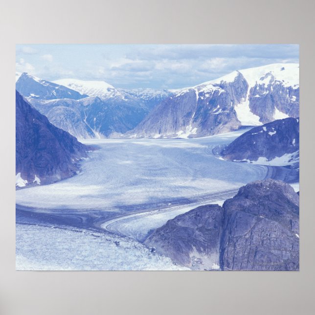USA, Alaska, Wrangell-St Elias NP, Leconte Poster (Framsidan)