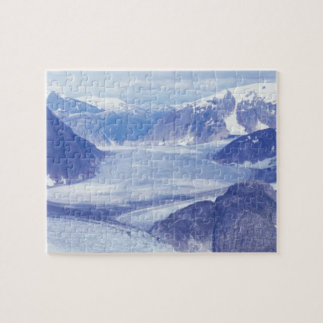 USA Alaska, Wrangell-St Elias NP, Leconte Pussel (Horisontell)