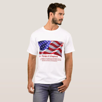 USA Allegiance Man's Tshirt T-shirt