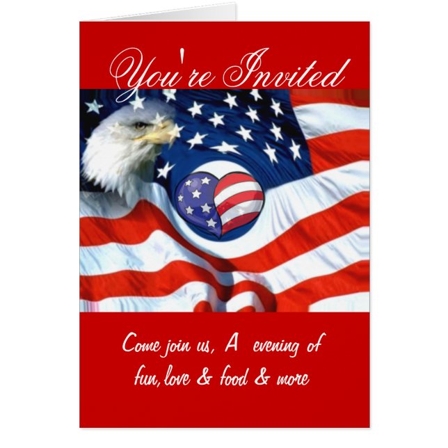 USA Älskare_ OBS Kort (Framsidan)