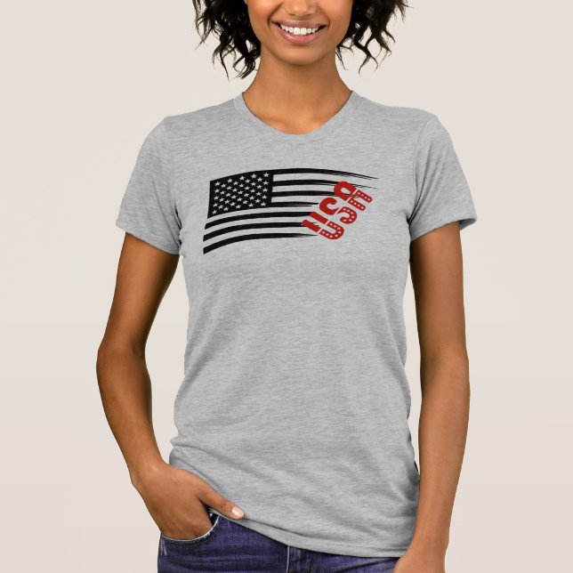 USA, America Flag T Shirt (Framsida)