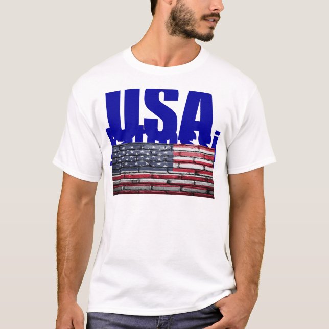 USA AMERICA T SHIRT (Framsida)