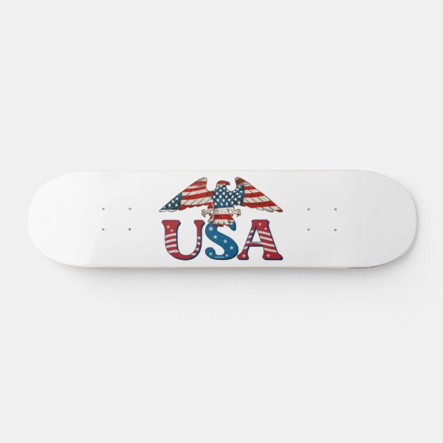 USA AMERICAN EGLE MINI SKATEBOARD BRÄDA 18,5 CM (Horz)