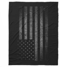 USA American Flagga Black Grunge med Namn