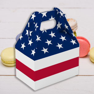 USA American Flagga Stars och stripes Patriotic Presentaskar