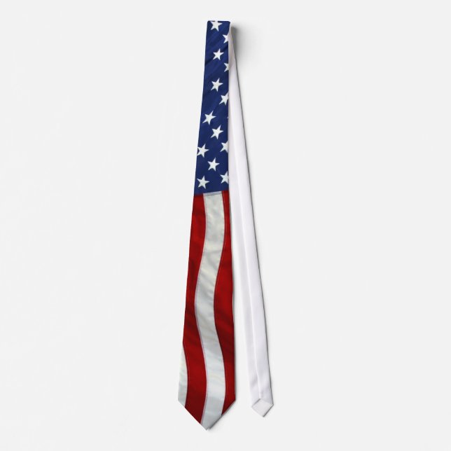 USA AMERICAN US FLAGGA Patriotic Tie Series Slips (Framsida)