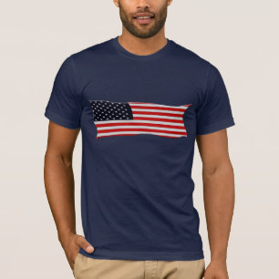 USA AMERICAN US FLAGGA Series Tee
