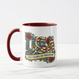 USA America's 250th Anniversary Mugg