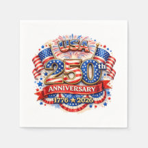 USA Amerika 250-årsjubileum Akvarell Patriotisk