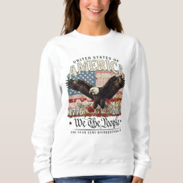 USA Amerika 250-årsjubileumsörn T Shirt