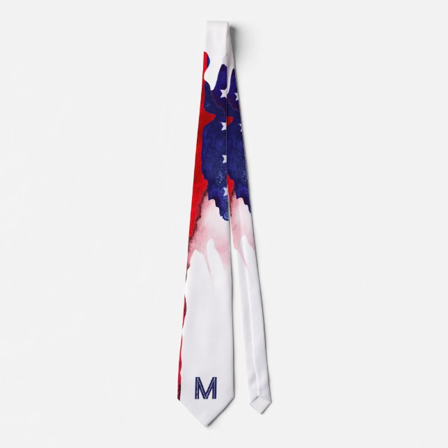 *~* USA Amerika Flagga Old glory Patriotic Monogra Slips (Framsida)