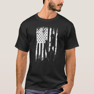 USA Amerikansk Flagga 4 juli Arborist Patriotic L T Shirt