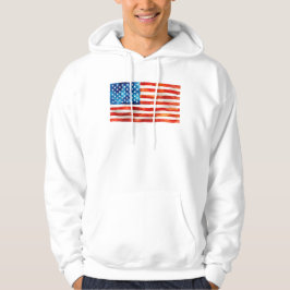 USA Amerikansk Flagga Patriot 4:e Juli Parad Värnp Hoodie