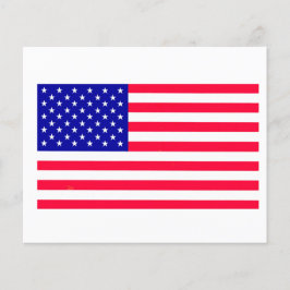 USA Amerikansk US Flagga Platt Pappersark
