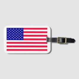 USA amerikanska amerikanska Flagga Luggage Taggs Bagagebricka