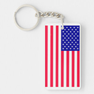 USA amerikanska Flagga Acrylic Keychains