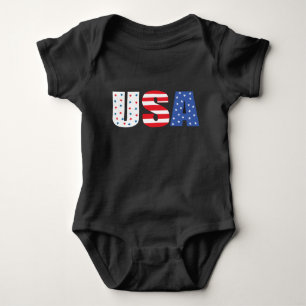 USA Amerikanska Flagga Rött vitt blått T Shirt