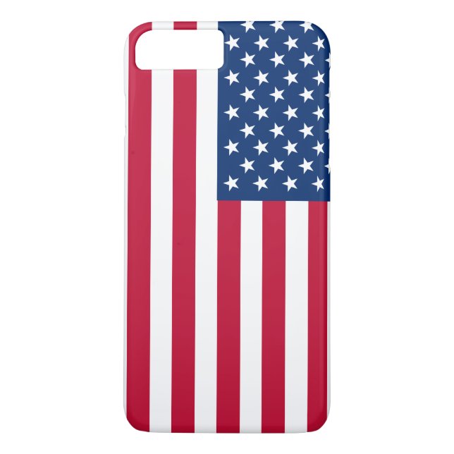 USA Amerikanska Flagga Stars och stripes Case-Mate iPhone Skal (Baksida)