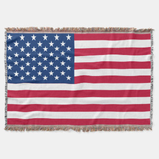 USA Amerikanska Flagga Stars och stripes Filt