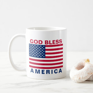 USA Amerikanska Flagga Stars och stripes Kaffemugg