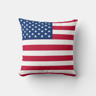 USA Amerikanska Flagga Stars och stripes Kudde