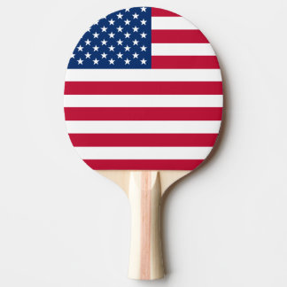 USA Amerikanska Flagga Stars och stripes Pingisracket