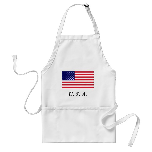 USA - amerikanska flaggan Förkläde (Framsidan)