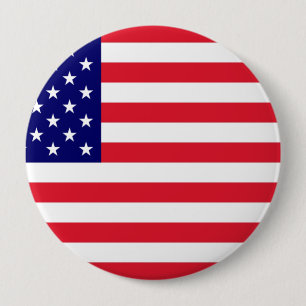 USA - amerikanska flaggan Knapp