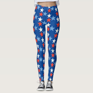 USA/Amerikanska stjärn Leggings