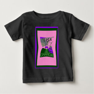 USA Ändra Art Skriv ut T-shirt
