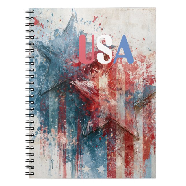 USA anteckningsbok (Framsidan)
