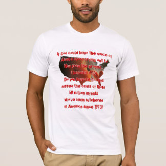 USA Anti abortT-tröja Tee