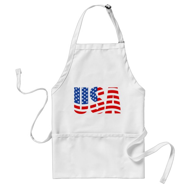 USA Apron Förkläde (Framsidan)