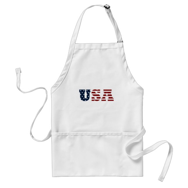USA Apron Förkläde (Framsidan)