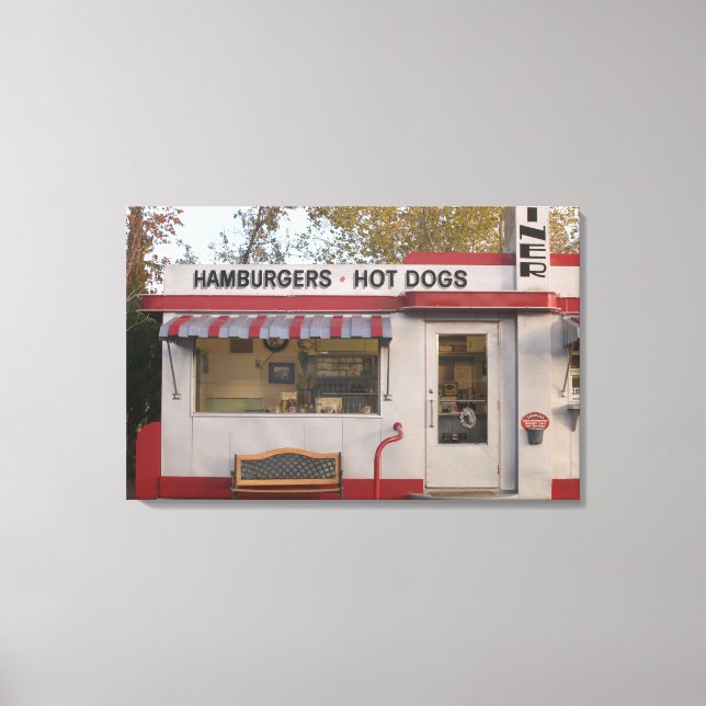 USA, Arizona, Bisbee: Shady Dell Motel, alla 2 Canvastryck (Framsida)