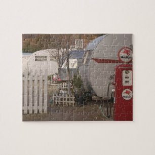USA, Arizona, Bisbee: Shady Dell Motel, Alla Pussel