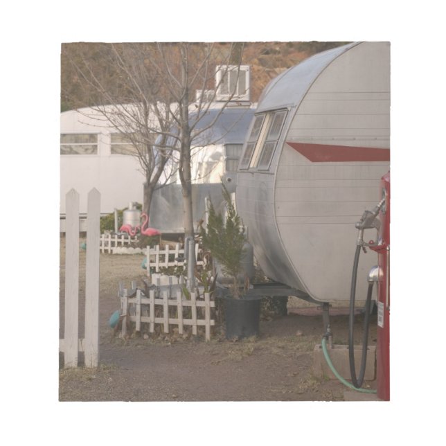 USA, Arizona, Bisbee: Shady Dell Motel, allt Anteckningsblock (Framsida)