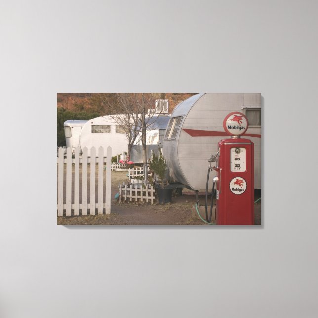 USA, Arizona, Bisbee: Shady Dell Motel, allt Canvastryck (Framsida)