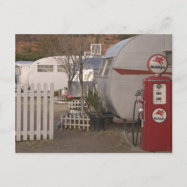 USA, Arizona, Bisbee: Shady Dell Motel, allt Vykort (Framsida)