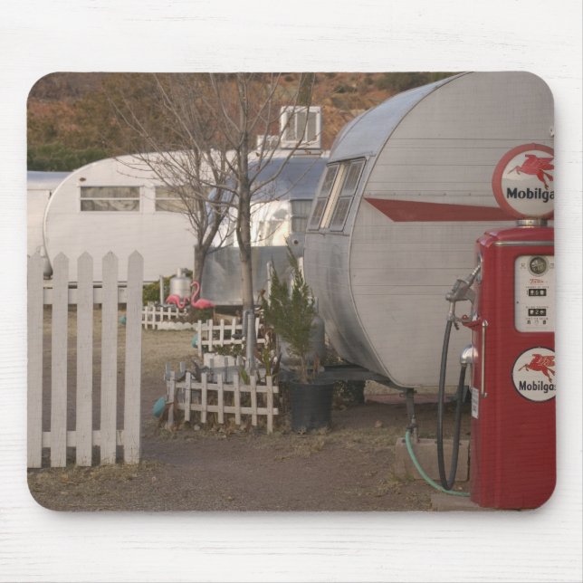 USA Arizona, Bisbee: Skuggigt Dell motell, allt Musmatta (Framsidan)