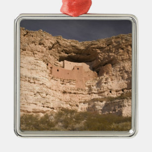 USA, Arizona, Camp Verde: Montezuma Castle Julgransprydnad Metall