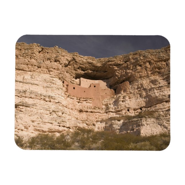 USA, Arizona, Camp Verde: Montezuma slott Magnet (Horisontell)